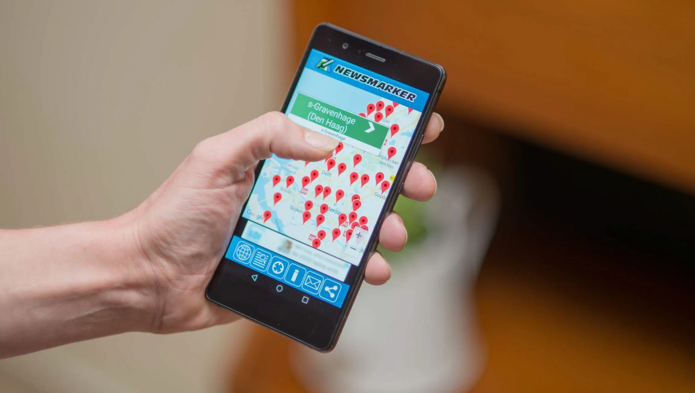newsmarker app