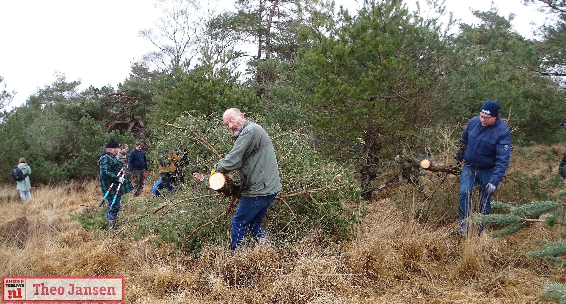 ondanks koude is de heidewerkdag weer een groot succes 25 02 2023 1