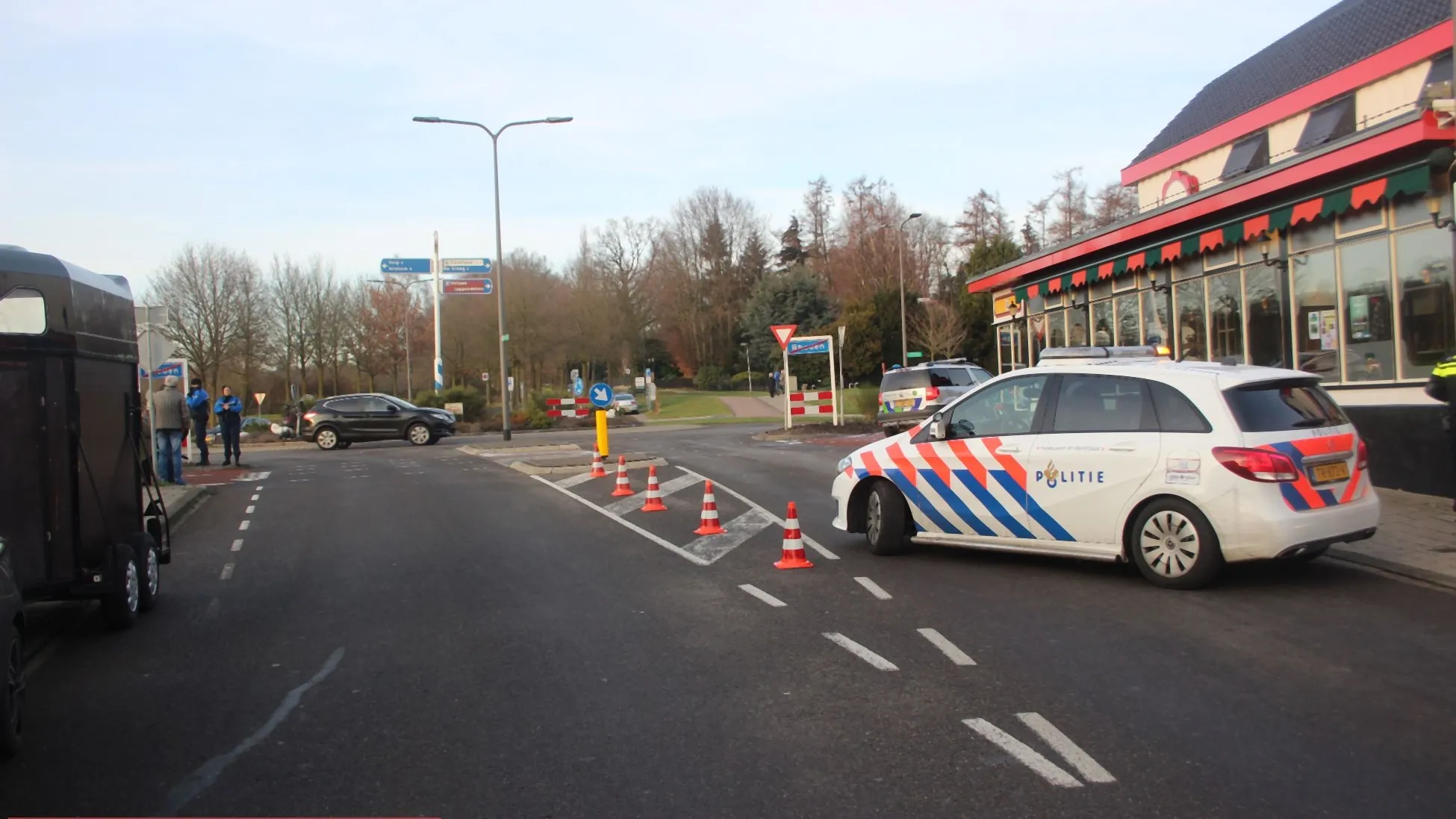 ongeval rotonde strijland rheden 2019 01 19 2