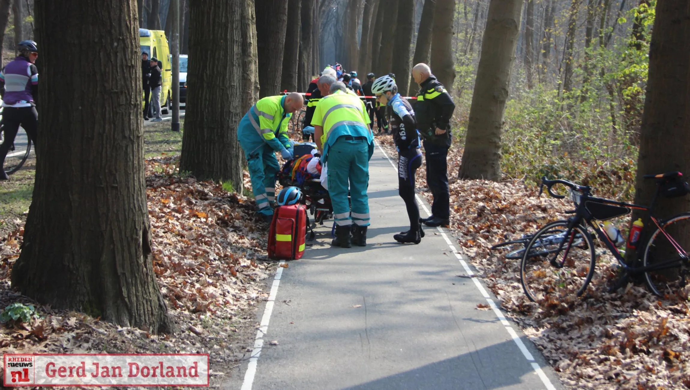 ongeval wielrenner schelmseweg 14 04 2019 0