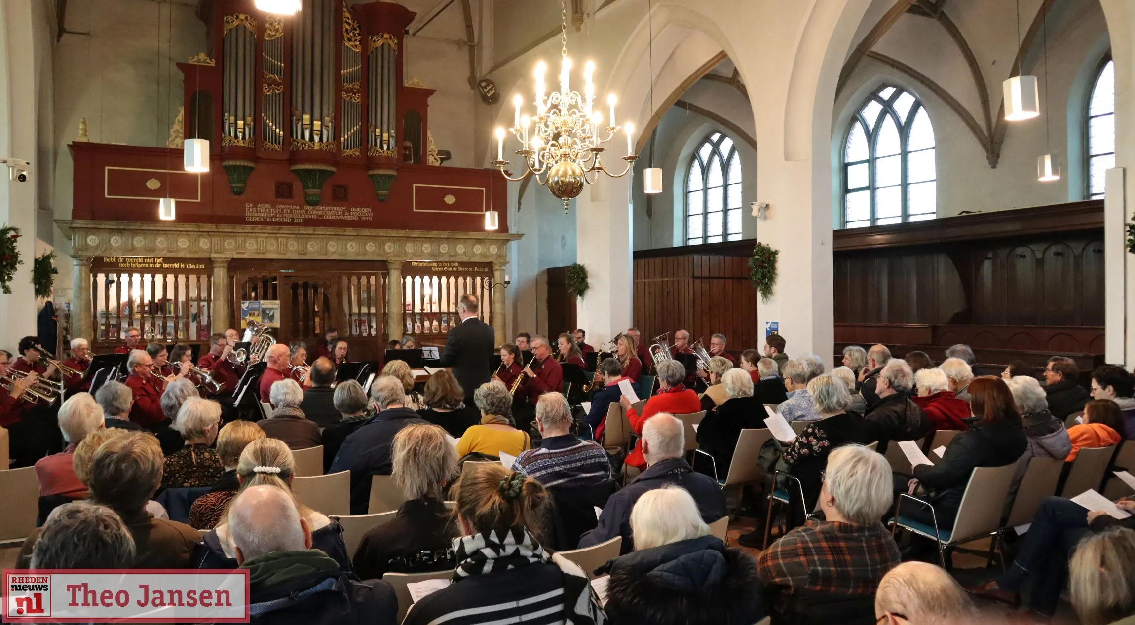 prachtig kerstconcert van het rhedens fanfare corps in de dorpskerk 2023 1