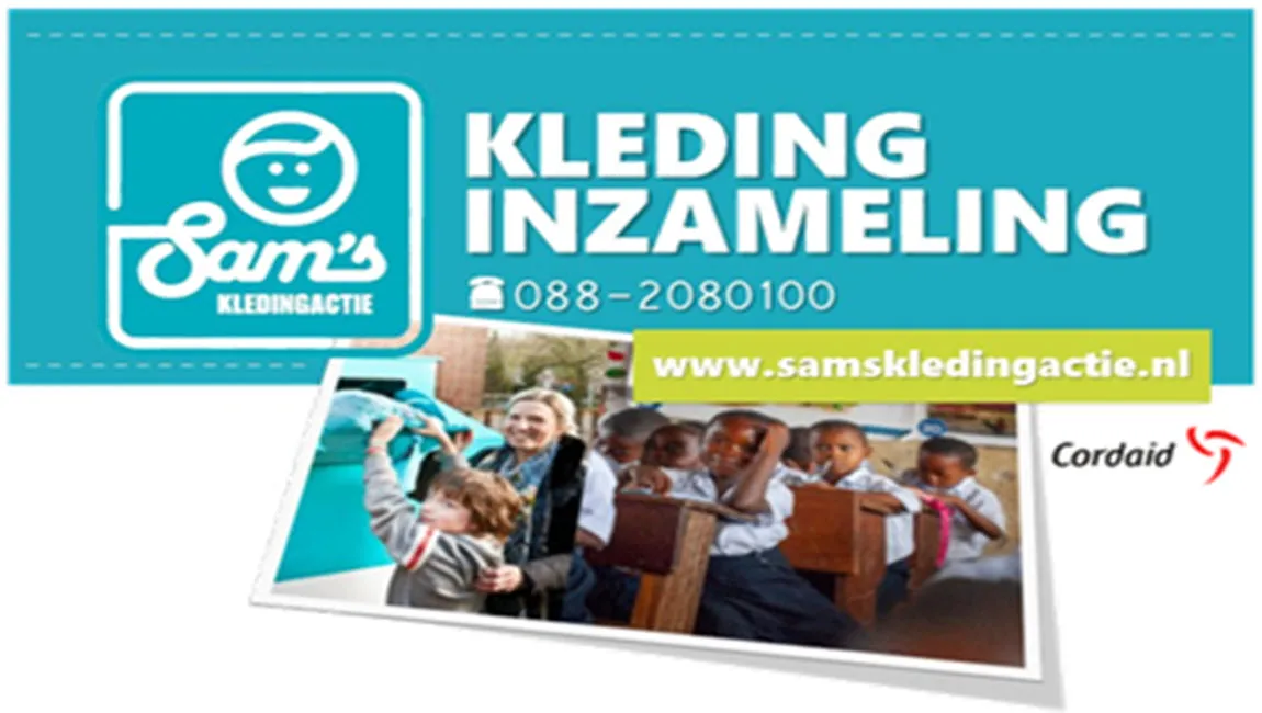 sams kledingactie