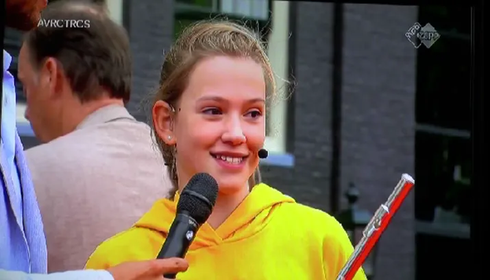 sarah van der lijke kinderprinsenrachtconcert 2018