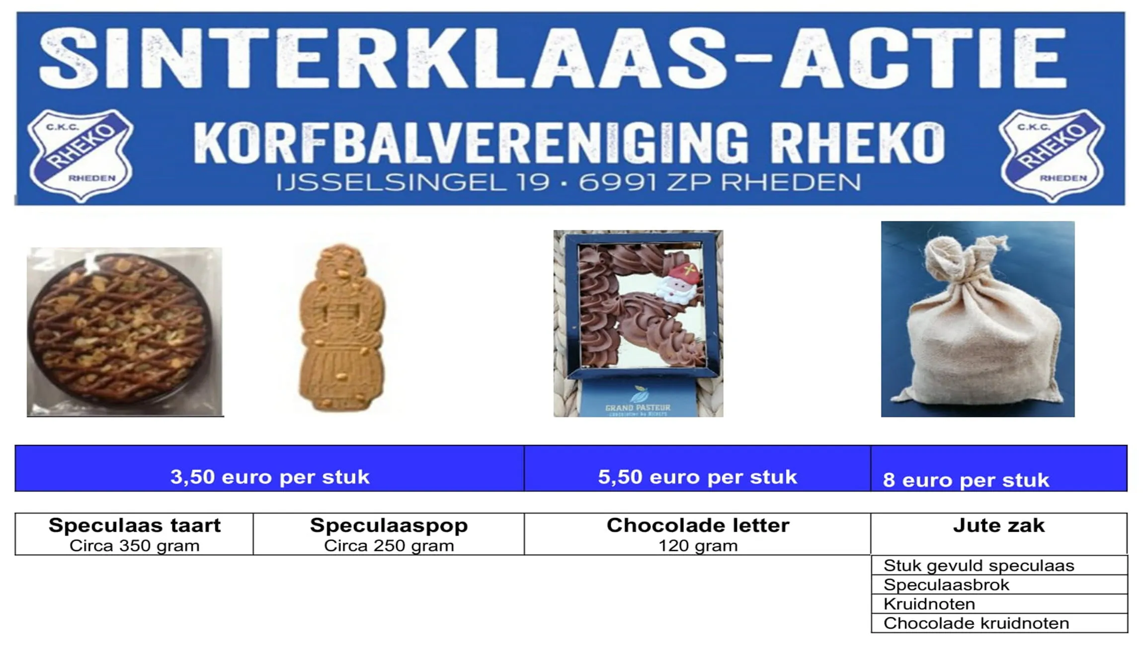 sinterklaasactie rheko 2022