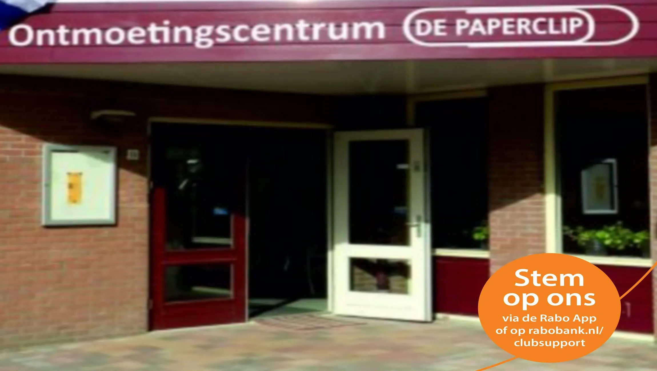 stem op de paperclip voor schuifdeuren via rabo clubsupport1