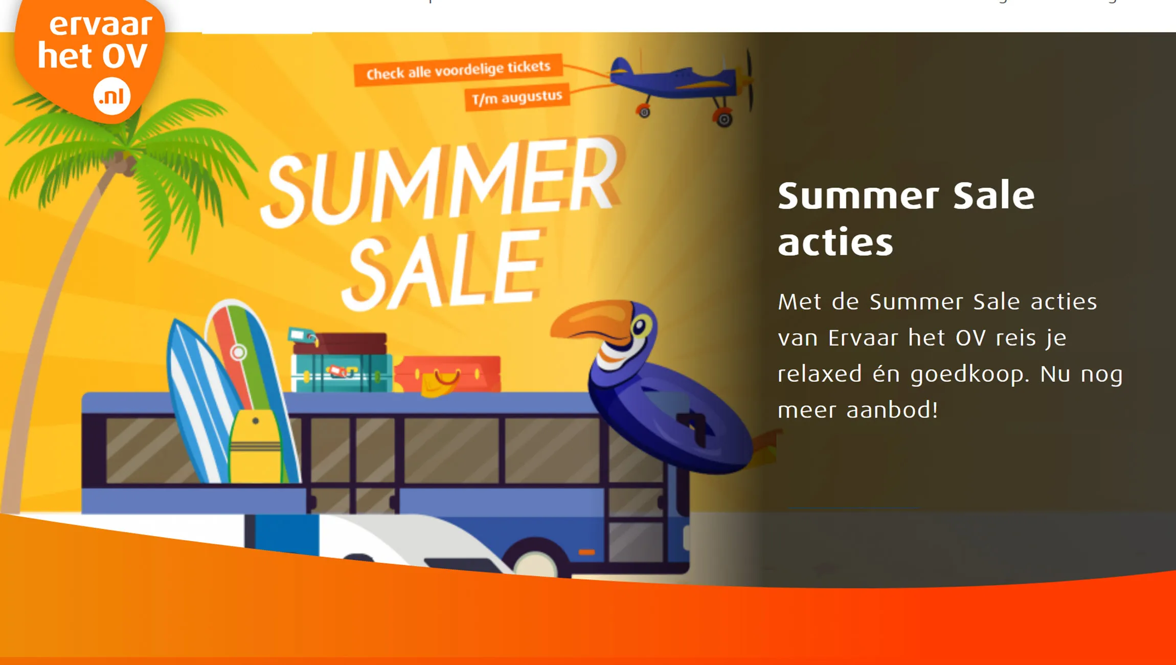 summersale ervaar het ov