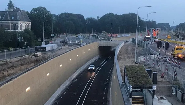 tunnelbak traverse dieren