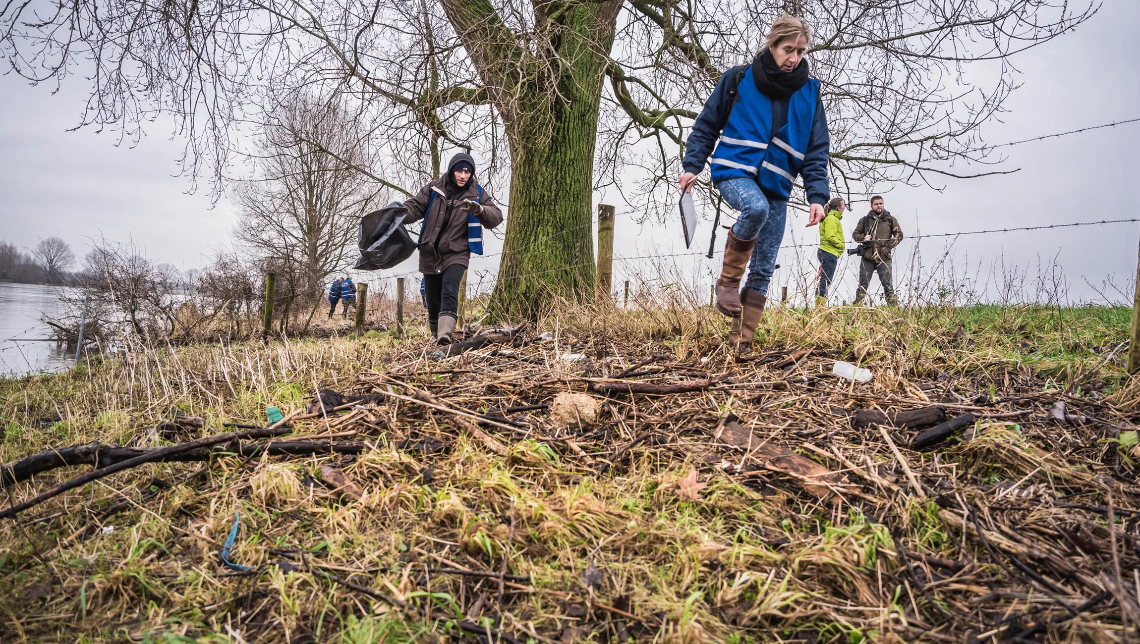 vrijwilligers gezocht schone rivieren
