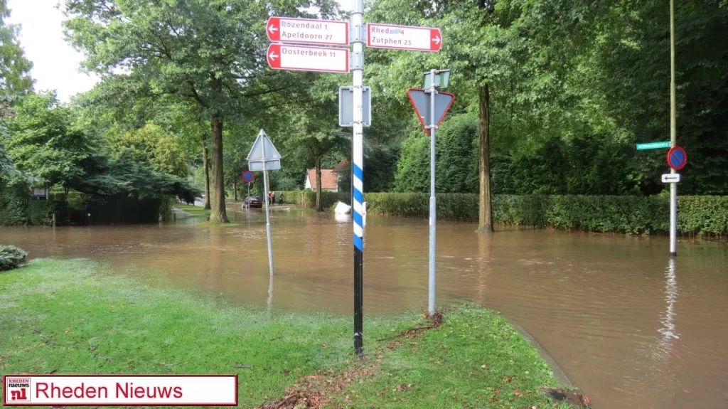 wateroverlast rhedennieuwsnl