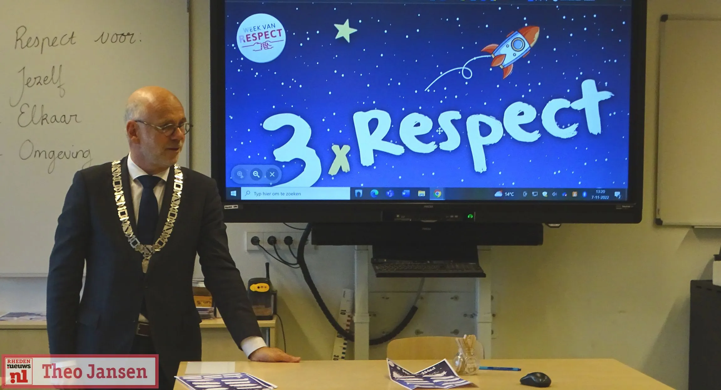 week van respect in rheden carol van eert geeft gastles over respect 07 11 2022 1