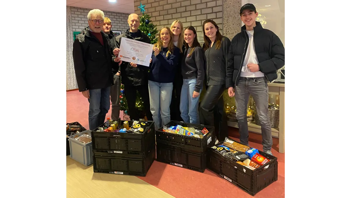 actie voedselbank arnhem astrum college