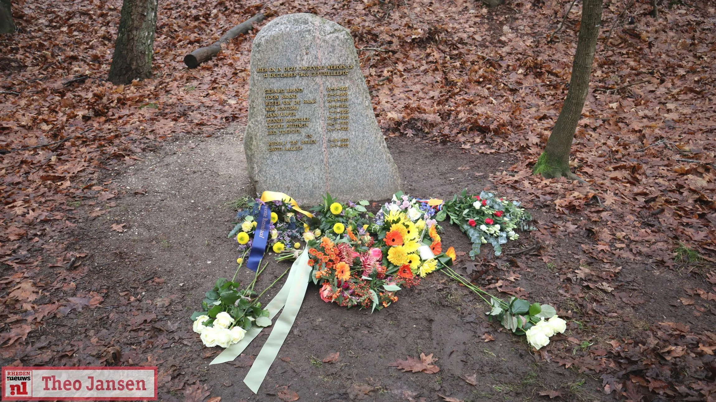 herdenking van 10 jonge oorlogsslachtoffers bij emmapiramide in rozendaal 13 12 2024 1