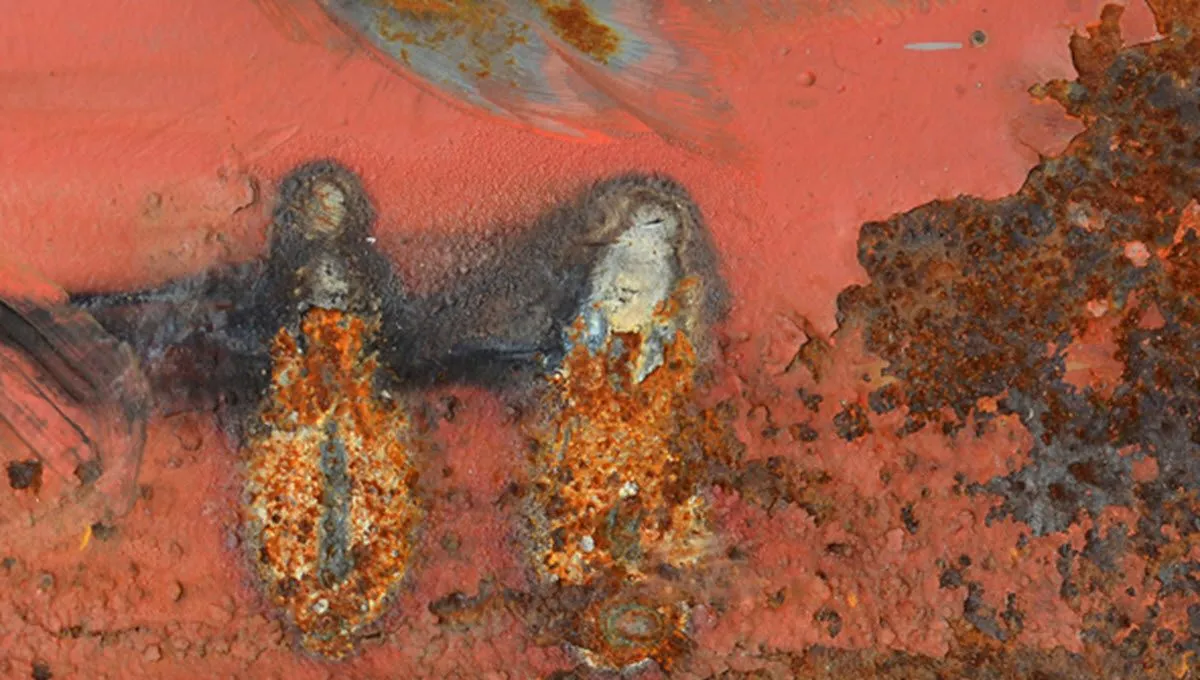 two girls in red ineke van middelkoop