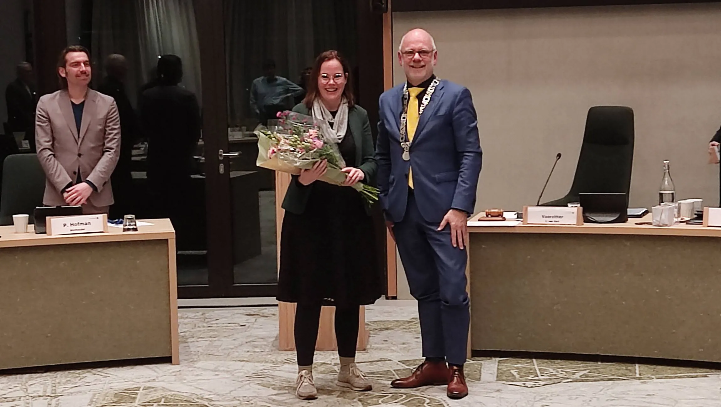wisseling in de fractie van groenlinks