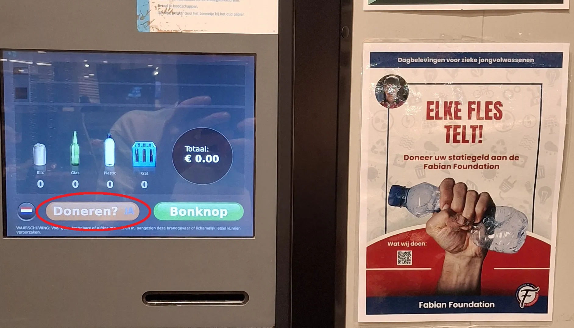 Doneerknop - Fabian Foundation