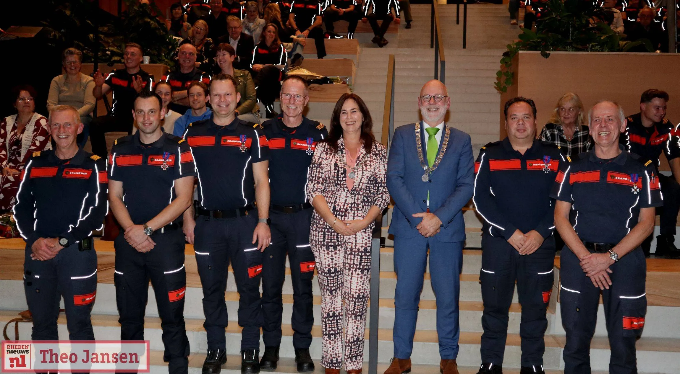 Huldiging brandweer posten Velp, Rheden en Dieren 7-11-2025 (1)