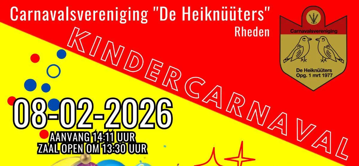 Kindercarnaval Cv. De Heiknüüters
