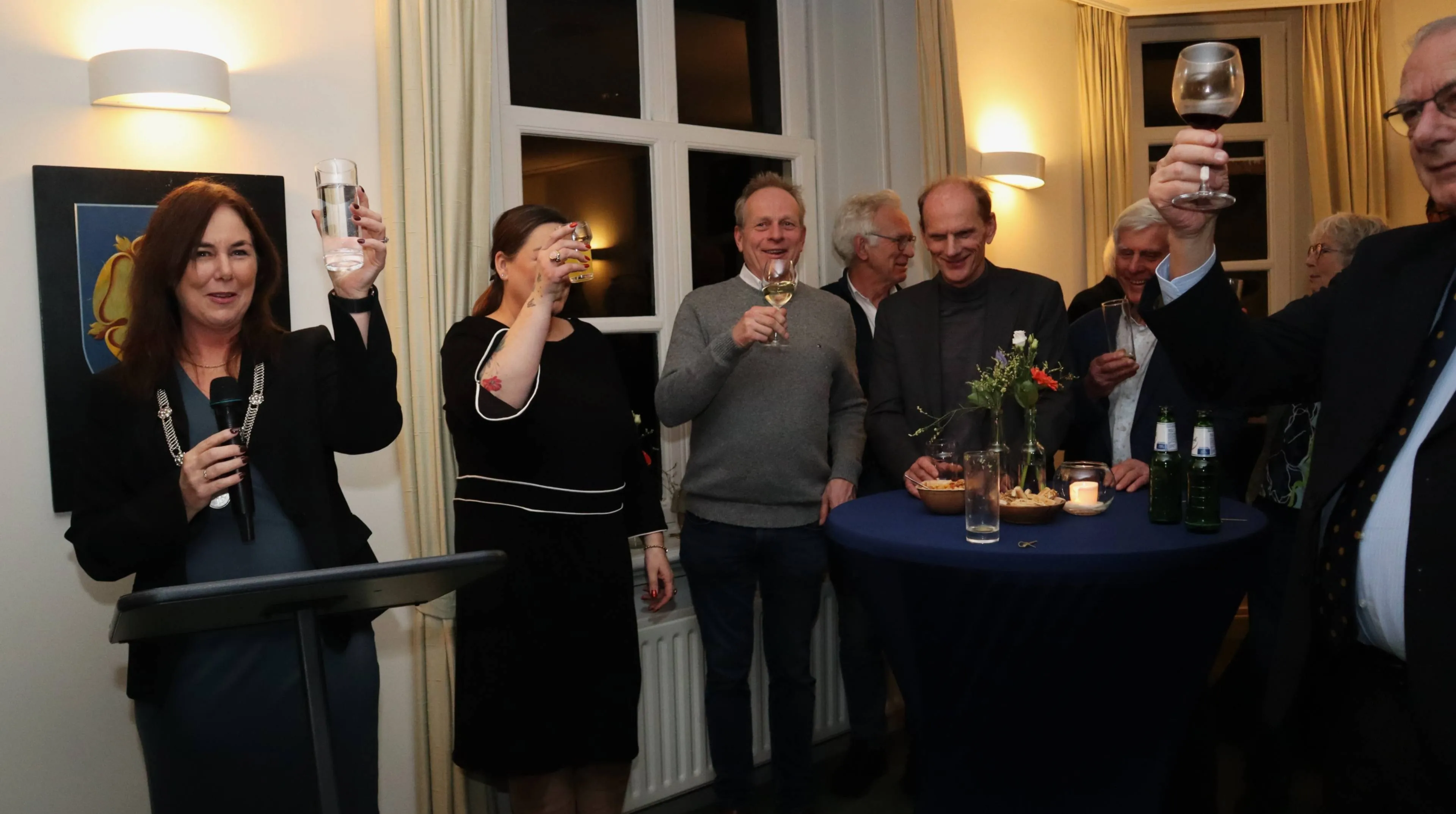Nieuwjaarsreceptie gemeente Rozendaal en erepenning voor Cathrien van de Ree 14-01-2026 (11)