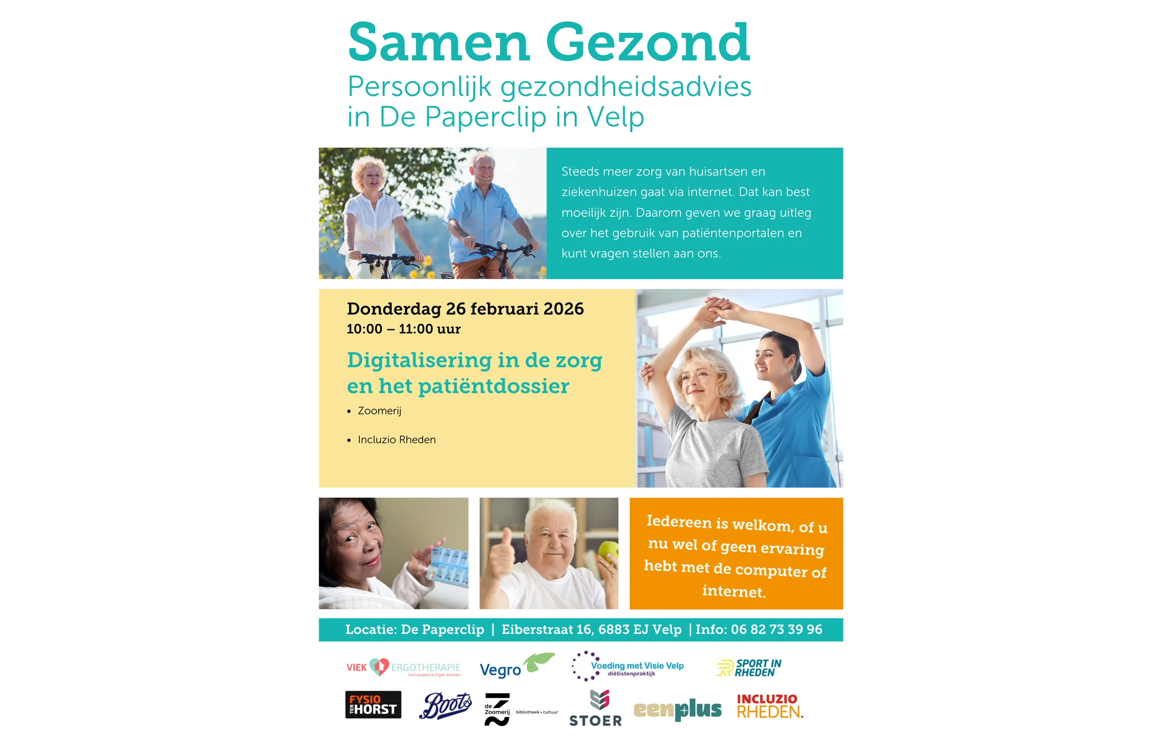 Gezondheidsinloop Digitale Zorg Incluzio