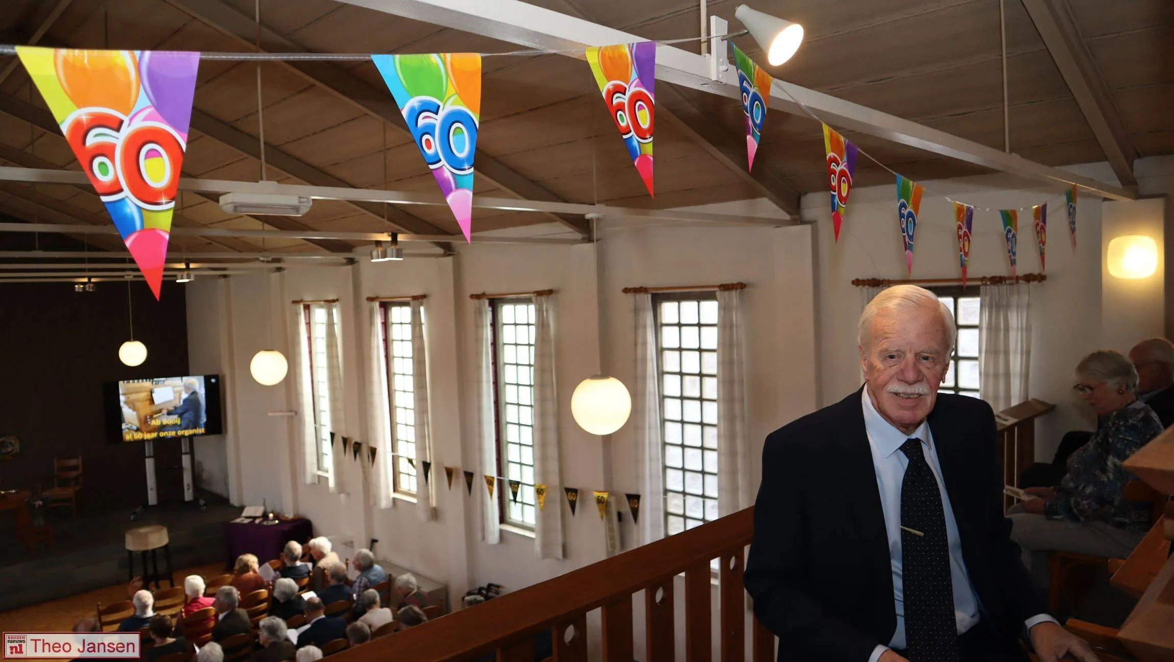 Organist Ad Booij viert 60-jarig jubileum in Eltheto-kapel in De Steeg 08-03-2026 (1)