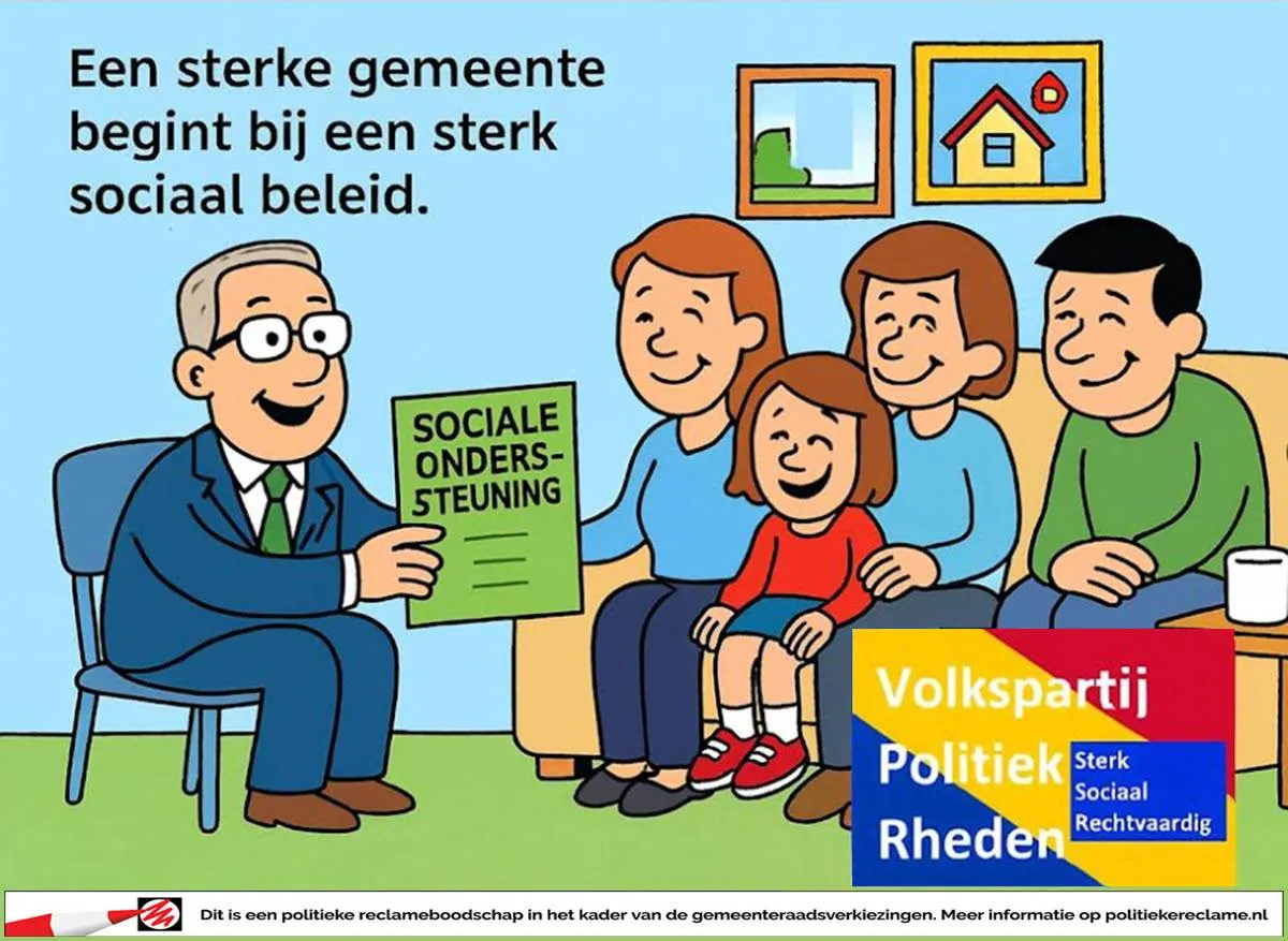 Volkspartij Politiek Rheden - Advertorial Sociaal Beleid