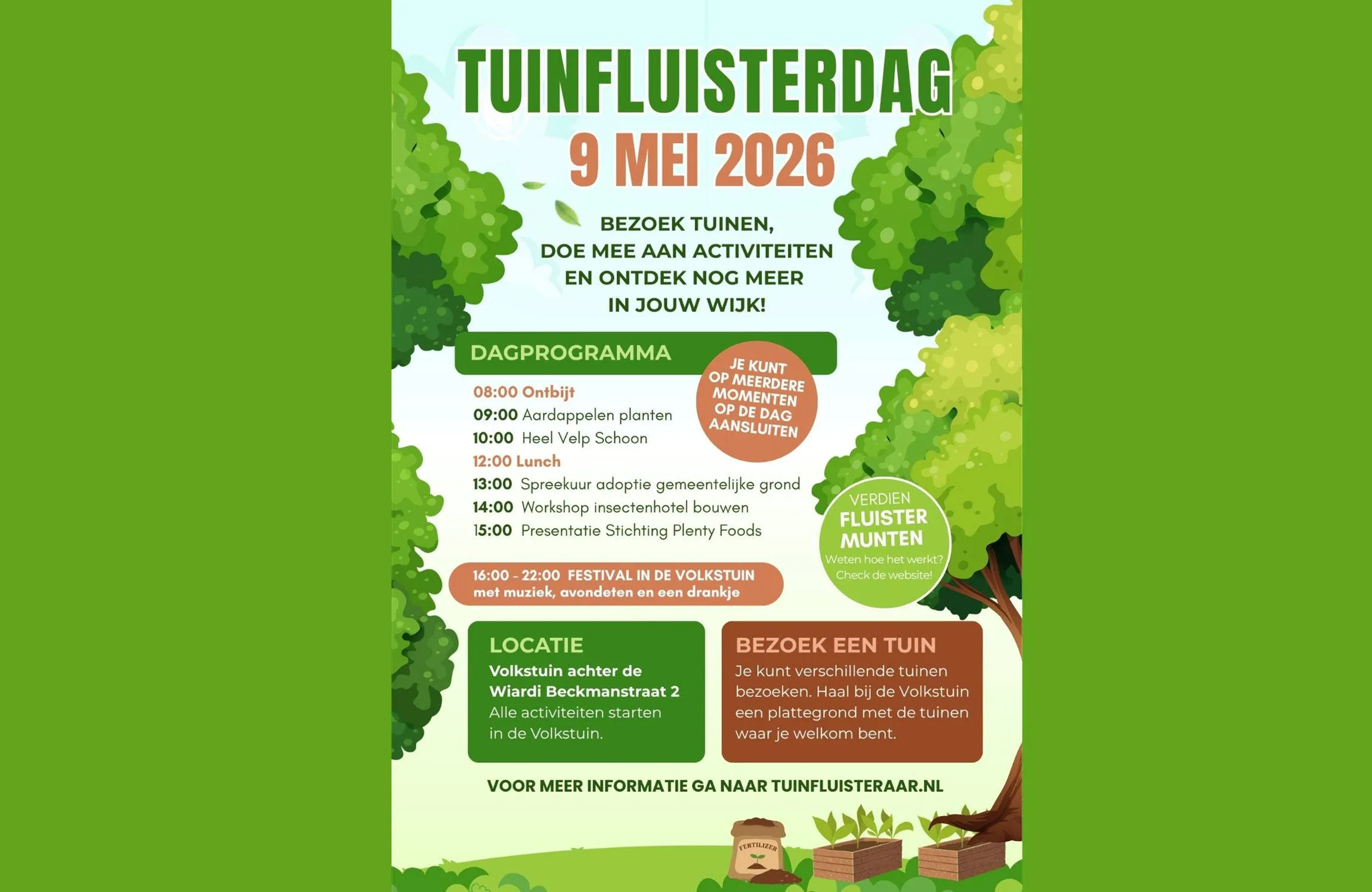 Tuinfluister Dag in Velp: tuinen openen hun poorten voor bezoekers