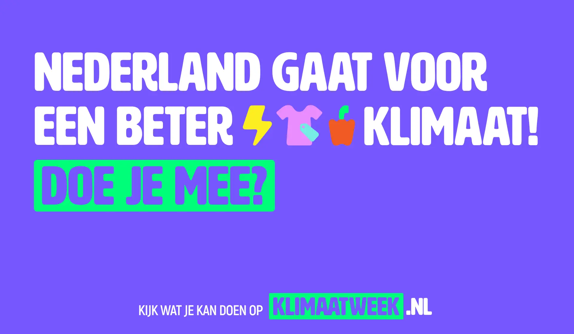Klimaatweek 2026