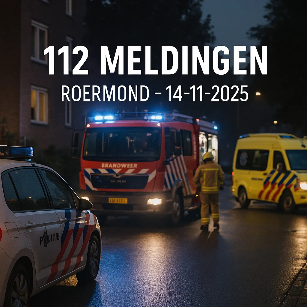 Noodhulp in Roermond, 14 november 2025