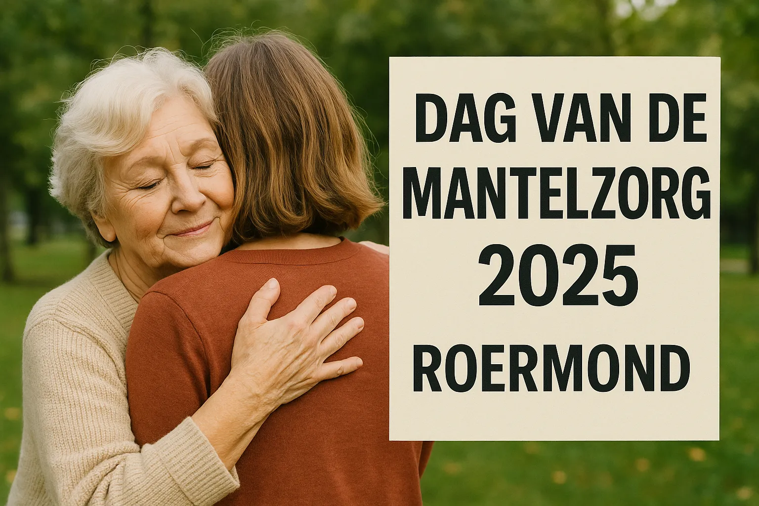 Omarming in het Park