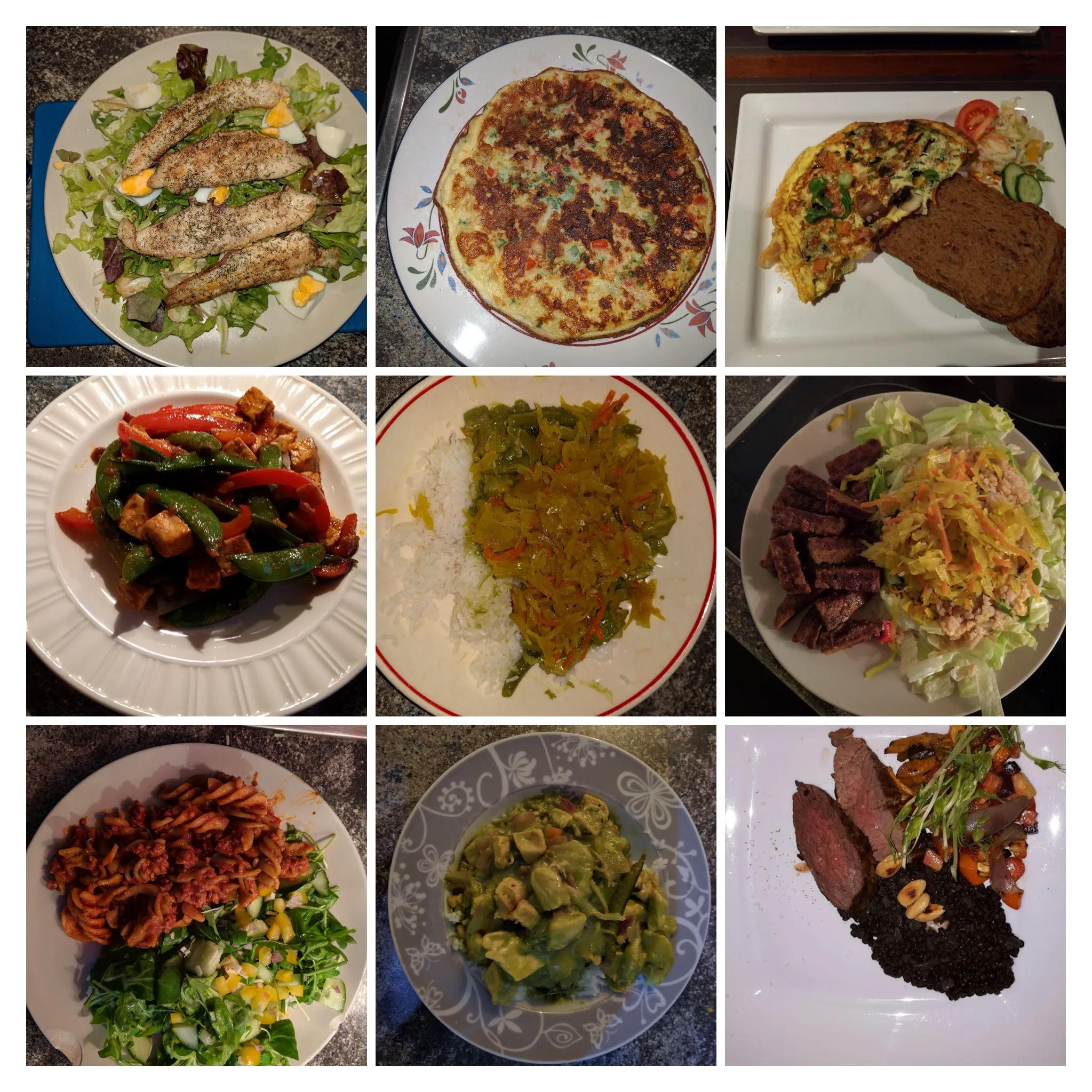 foto collage eten