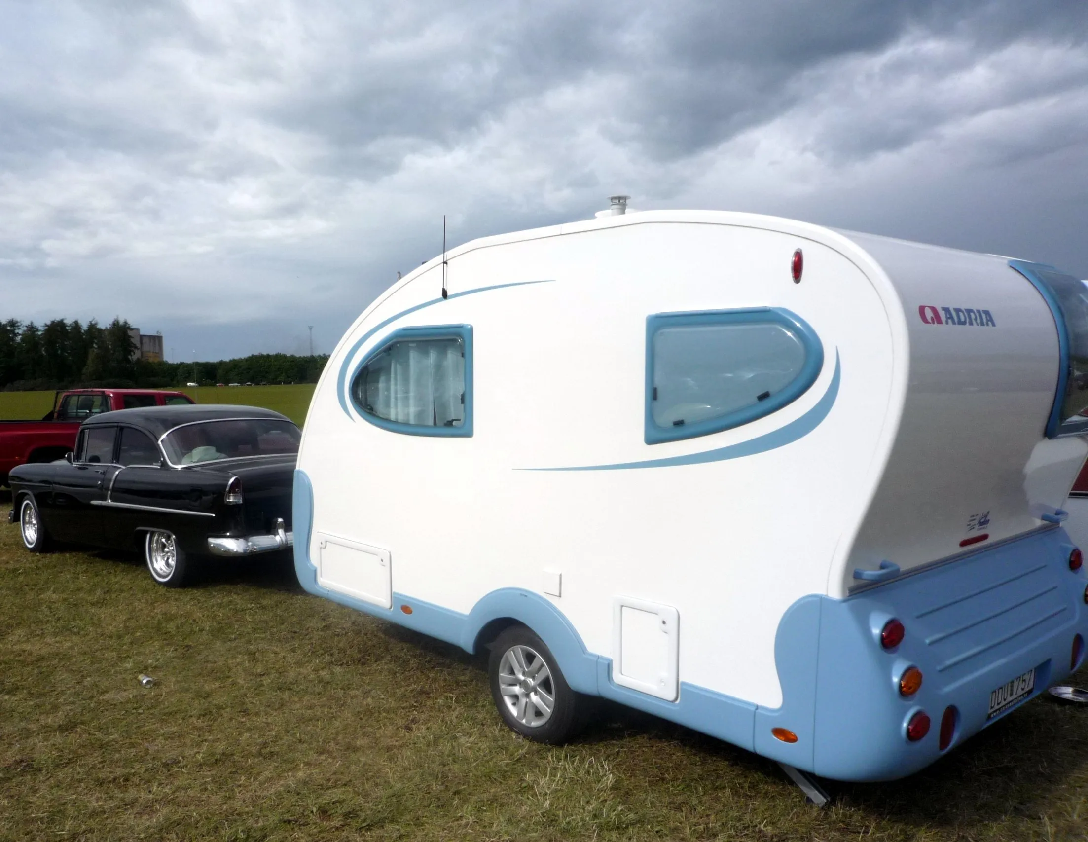 op vakantie met caravan