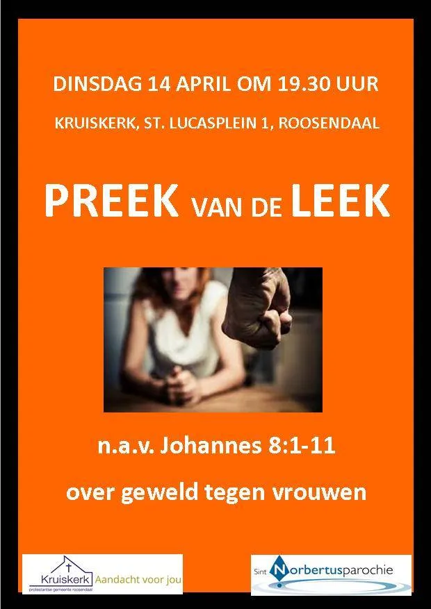 flyer A6 Preek van de Leek1 1