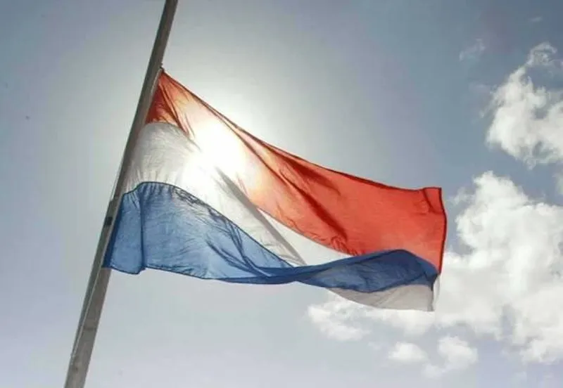 vlag halfstok