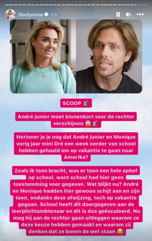 Totale escalatie: André Hazes en Monique de cel in?