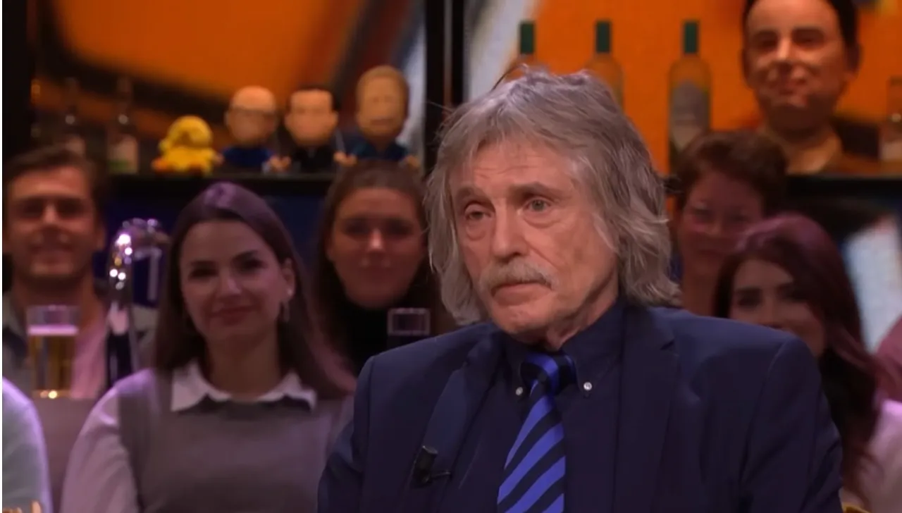 Emotionele Johan Derksen kondigt afscheid aan