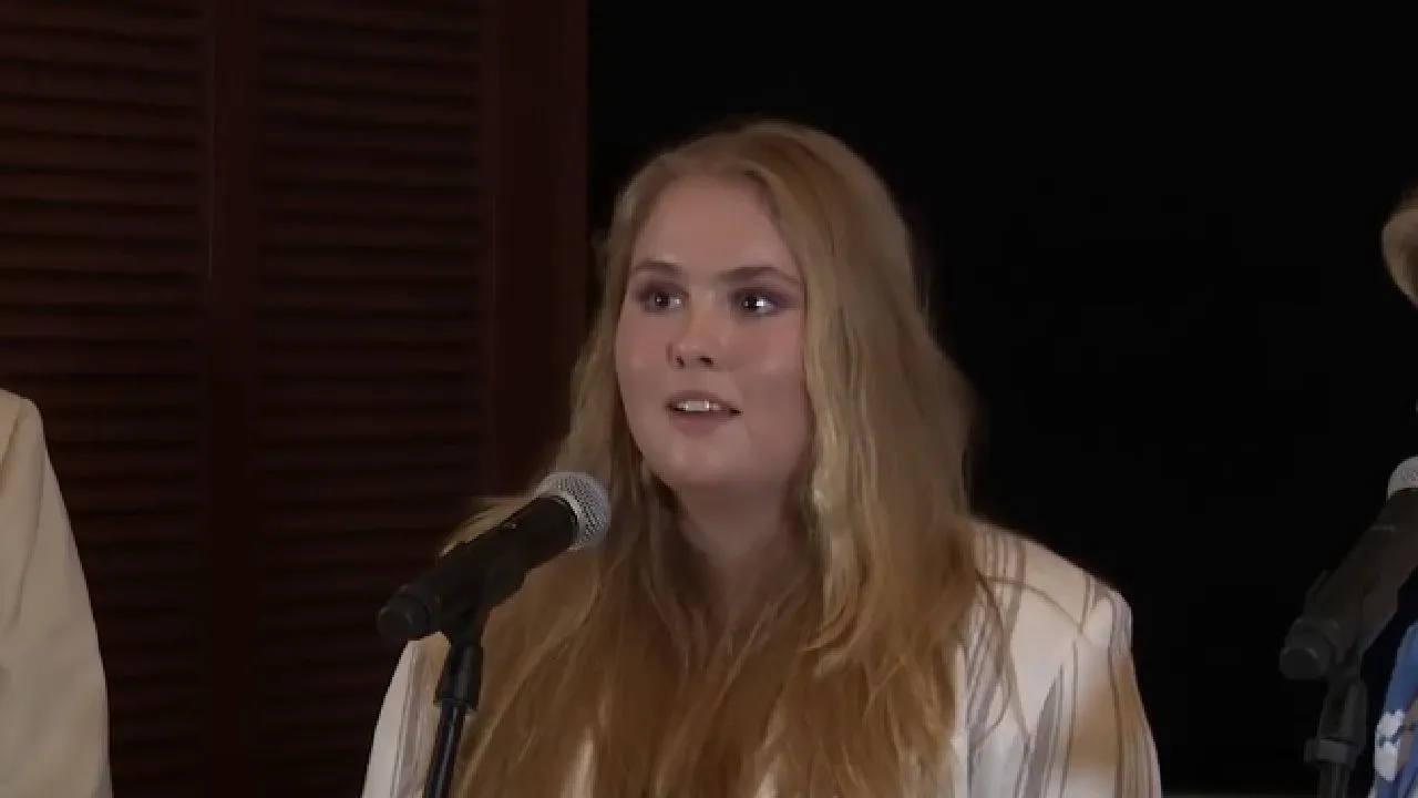 Amalia heeft een nieuwe vriend en die was even in ons land