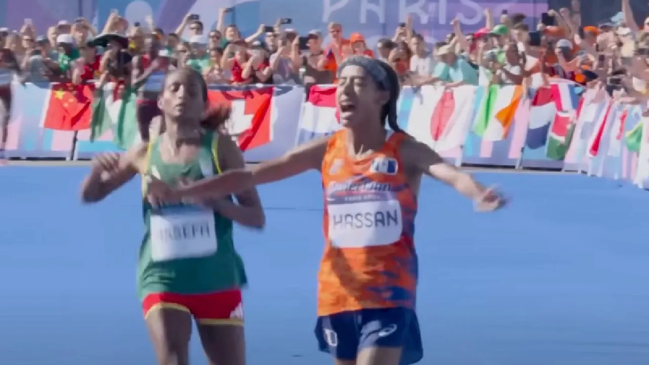 Sifan Hassan reageert op winst: ''Ik schaam me heel diep''