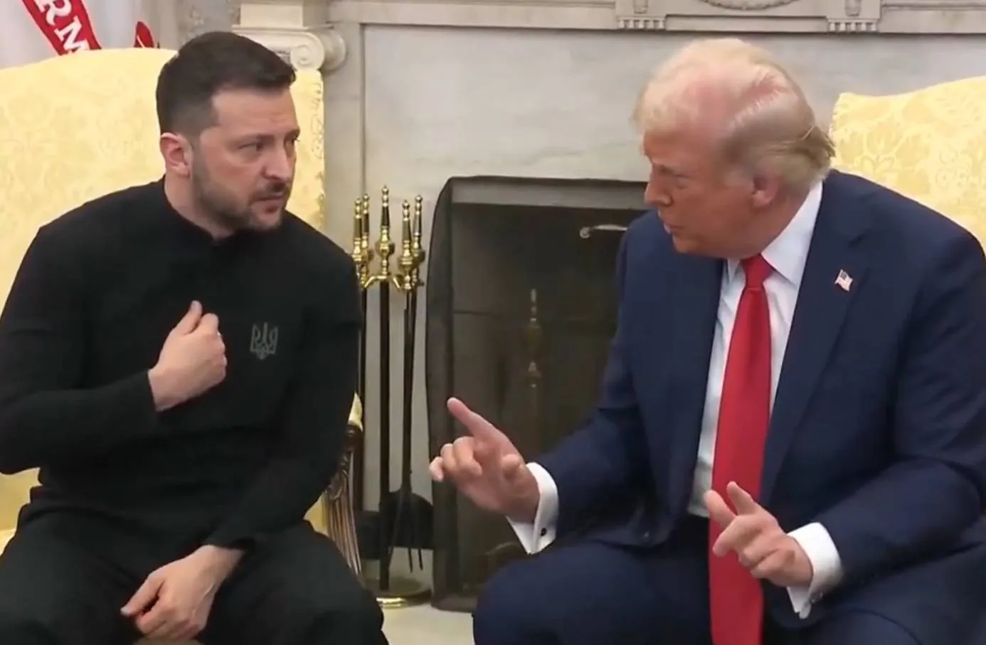 Ontmoeting Trump en Zelensky loopt helemaal uit de hand
