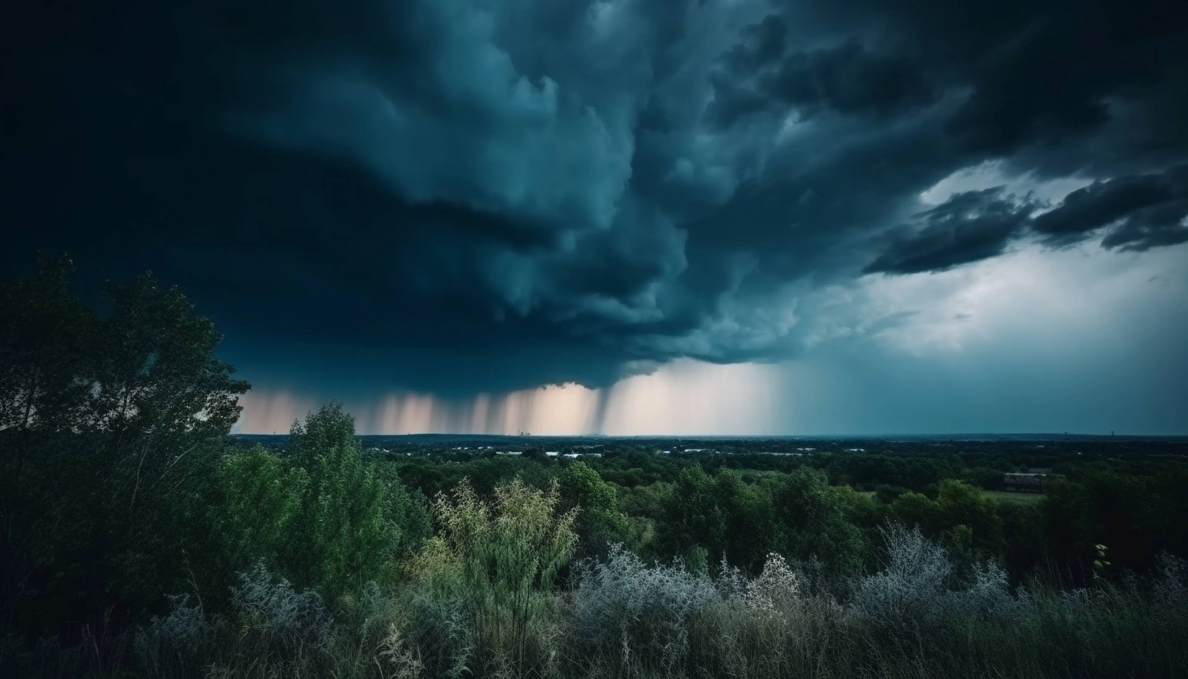 spooky-forest-moody-sky-electricity-strikes-tree-generative-ai