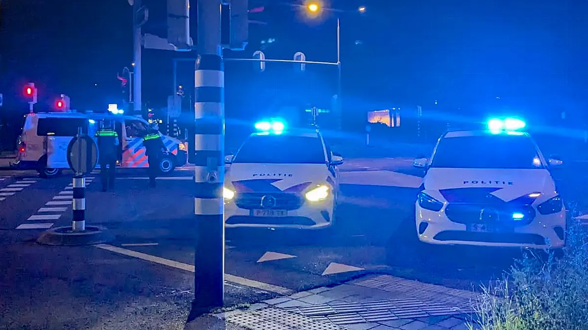 aanhouding politie bergerweg sittard