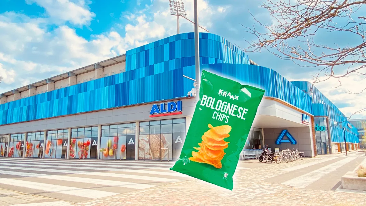 allergenenwaarschuwing voor bolognesechips kraak van aldi