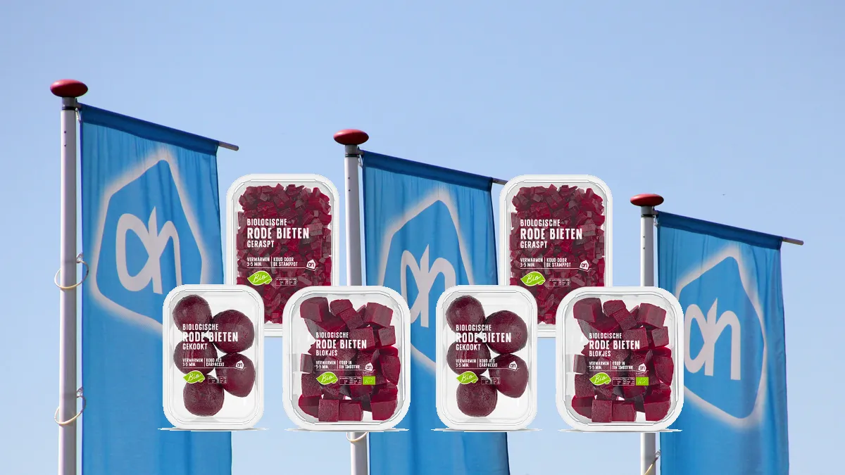 bietjes vlaggen albert heijn ah