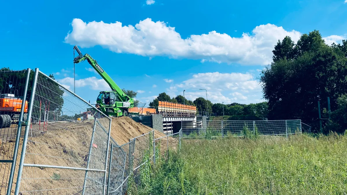 bouw nieuw spoorviaduct veeweg sanderbout 2