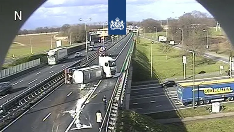 camera rijkswaterstaat a2 urmond ongeval