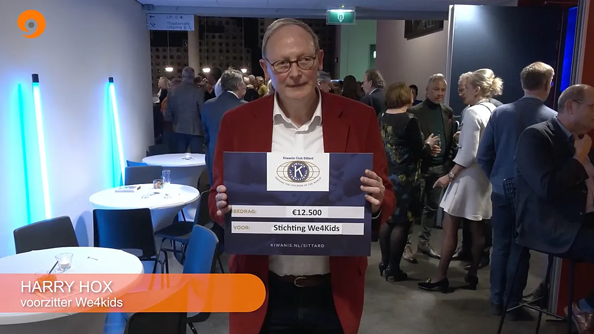 cheque 12500 euro we4kids