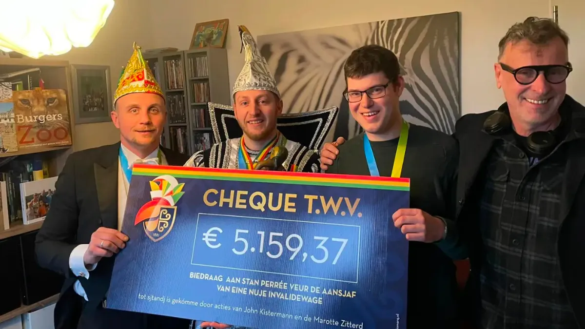 cheque voor stan perree