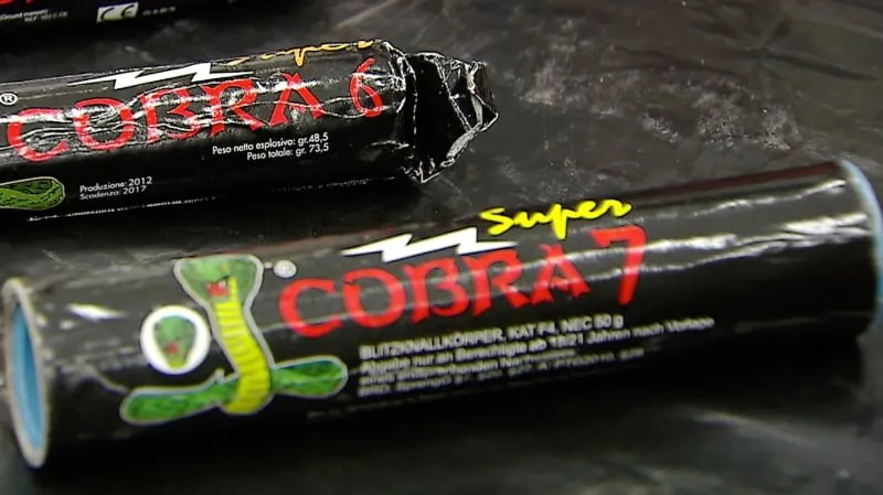 cobra illegaal vuurwerk