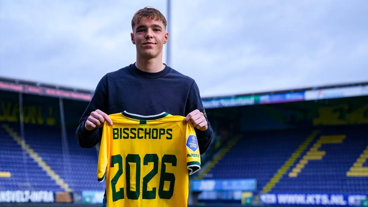 daan bisschops profcontract fortuna sittard