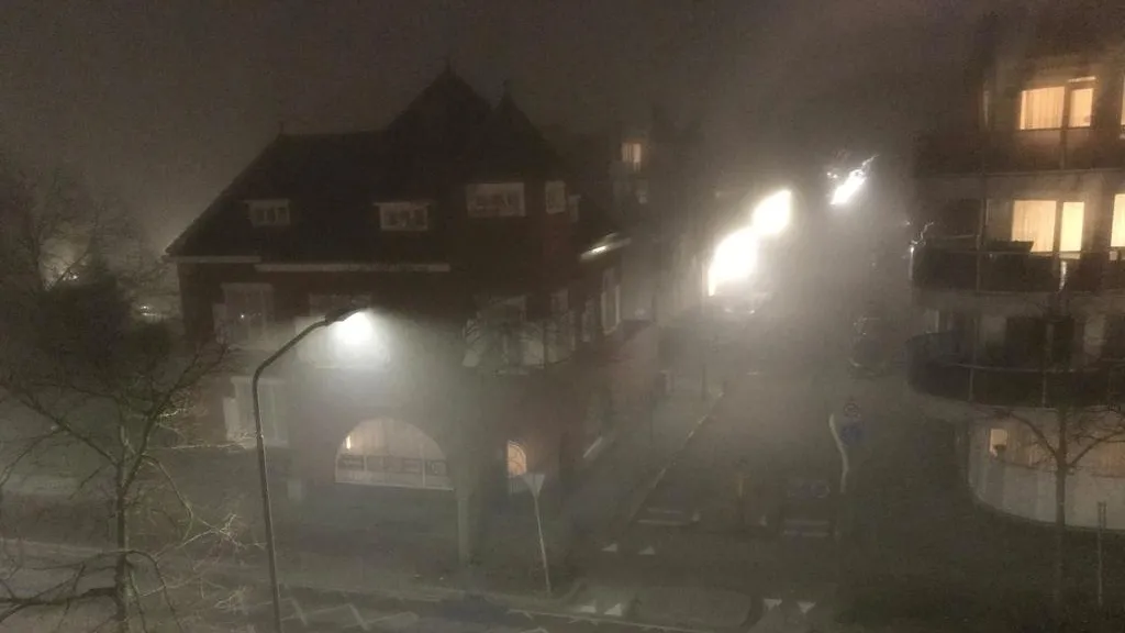 dichte mist in sittard