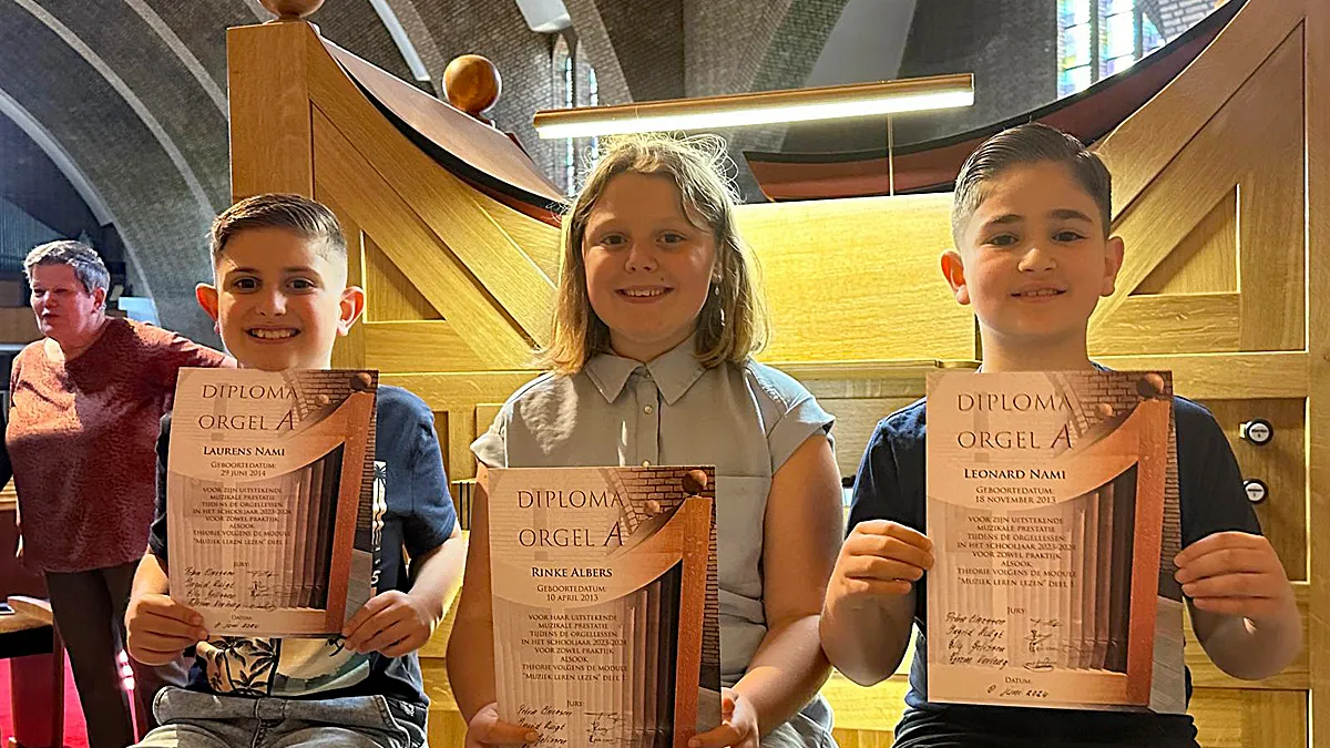 diploma leerlingen